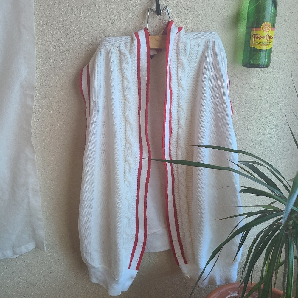 vintage knit sweater vest